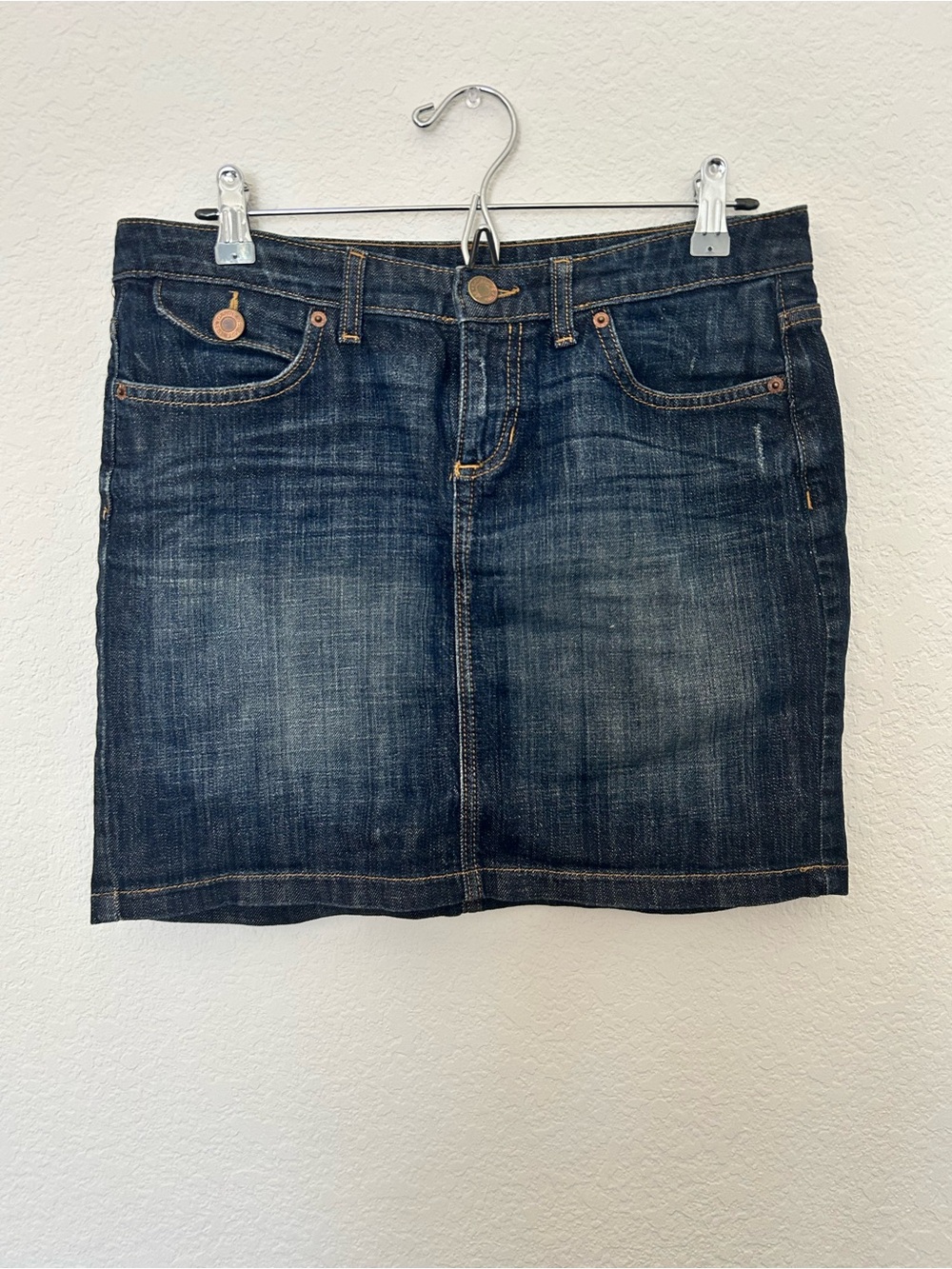 Gap Dark Wash Denim Skirt